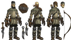 Torchlight 2 concept art - Bandits.