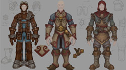 Torchlight 2 concept art - Wardrobe.