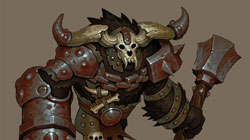 Torchlight 2 concept art - Bear General.